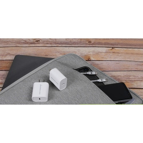 Chargeur compact USB-C 20 W IOGEAR GearPower (lot de 2)