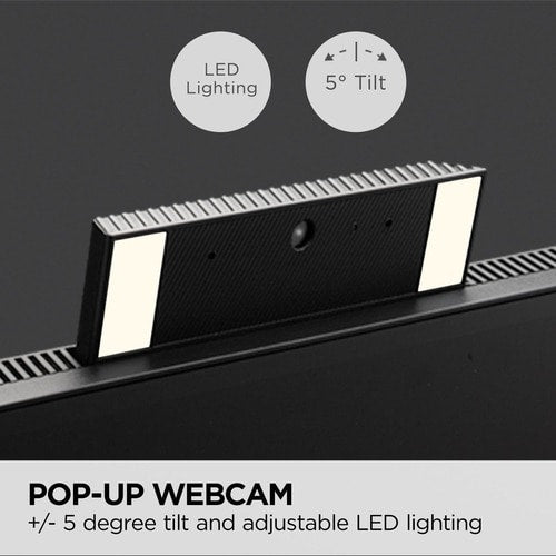 MONITEUR USB-C 90W PD RJ45 WEBCAM POP-UP RÉSOLUTION 1920X1080