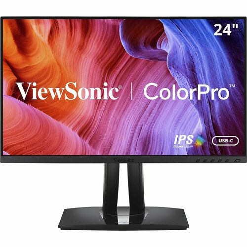 Moniteur LED Full HD ViewSonic Professional VP2456 24 pouces - 16:9 - Noir