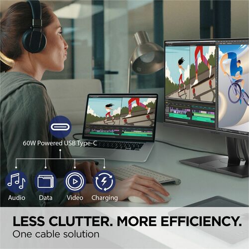 Moniteur LED Full HD ViewSonic Professional VP2456 24 pouces - 16:9 - Noir