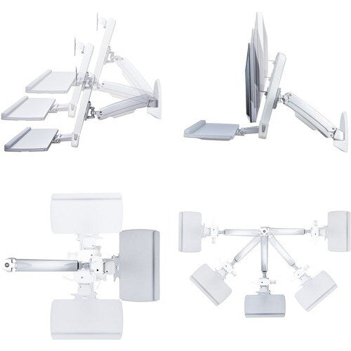 Station de travail murale StarTech.com, mouvement complet S