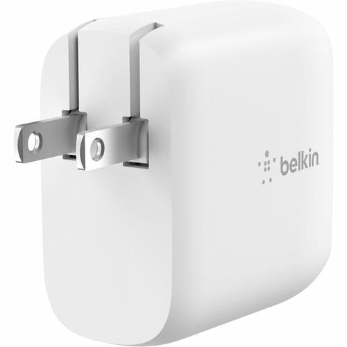 Cargador de pared portátil USB-C de doble puerto de 40 W de Belkin