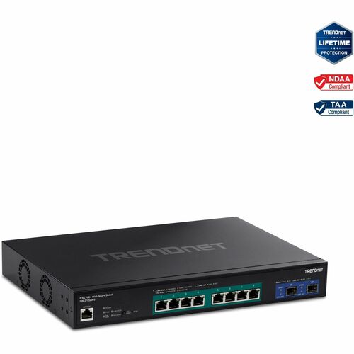 10-PORT MULTI-GIG POE SWITCH 8 X 2.5G-T PORTS 2 X 10 SFP+ SLOTS