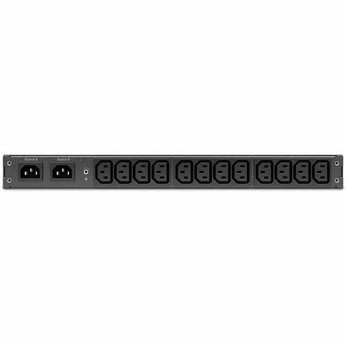Interruptor de transferencia automático NetShelter de APC by Schneider Electric - 8 x I