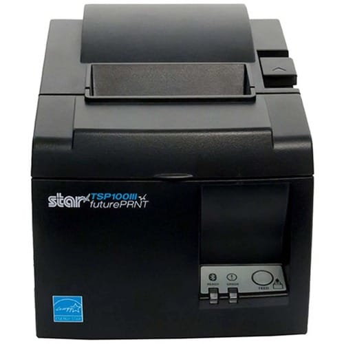 Star Micronics Thermal Printer TSP143IIIBi2 GY US Thermal, Cutter, Bluetooth iOS