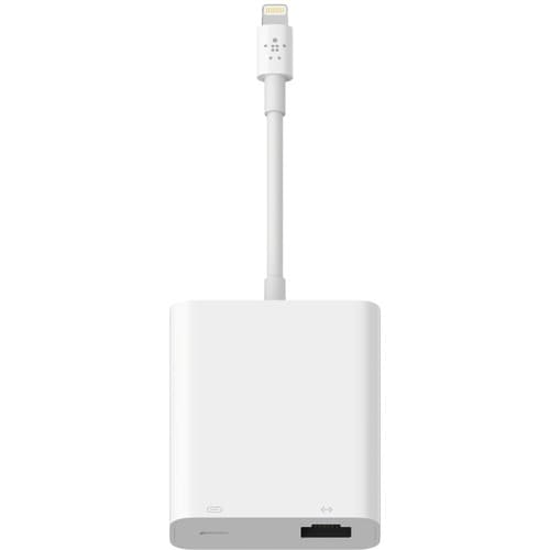 Belkin Ethernet + Power Adapter with Lightning Con