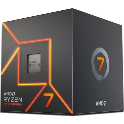 Processeur AMD Ryzen 7 7000 7700 octa-core (8 cœurs) 3,80 GHz - Vente au détail P