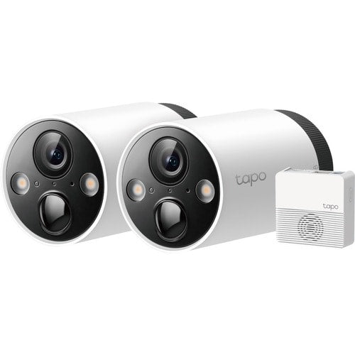 Système de caméra de sécurité sans fil Tapo Smart, système à 2 caméras - Caméra, base
