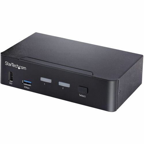 Commutateur KVM DP 2 ports USB C 4K 60 Hz 3,5 mm et audio USB