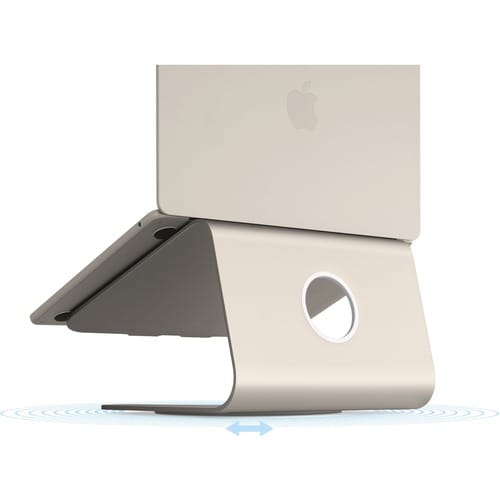 Support pour ordinateur portable Rain Design mStand360 avec base pivotante