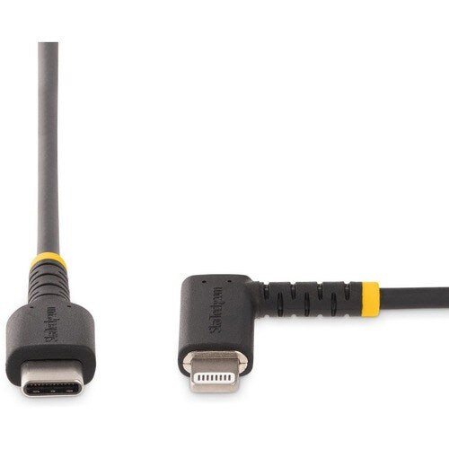 StarTech.com 6ft (2m) Durable USB-C to Lightning Cable, Right-Angled H