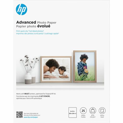 ADV PHOTO PAPER GLOSSY 8X10 IN 25SHEET