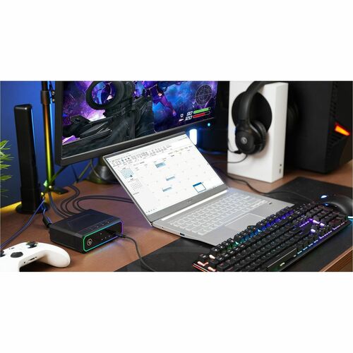 CONMUTADOR KVM KEYMANDER NEXUS DE 3 PUERTOS USB HDMI PARA CONSOLAS DE JUEGOS DE PC