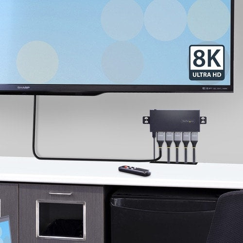 Commutateur HDMI 4 ports 8K 60 Hz, commutateur automatique HDMI 2.1