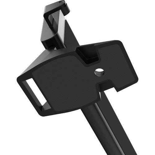 Soporte de escritorio de seguridad plegable y con bloqueo digital CTA para computadora portátil - Tornillo de 12,2" a 17"
