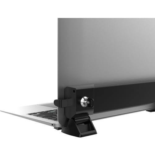 Soporte de escritorio de seguridad plegable y con bloqueo digital CTA para computadora portátil - Tornillo de 12,2" a 17"