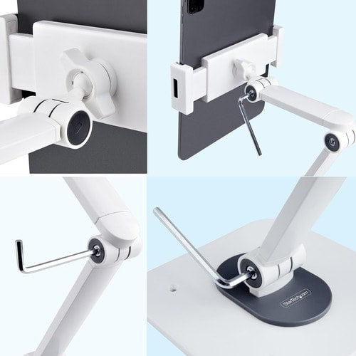 StarTech.com Adjustable Tablet Stand for Desk, Up