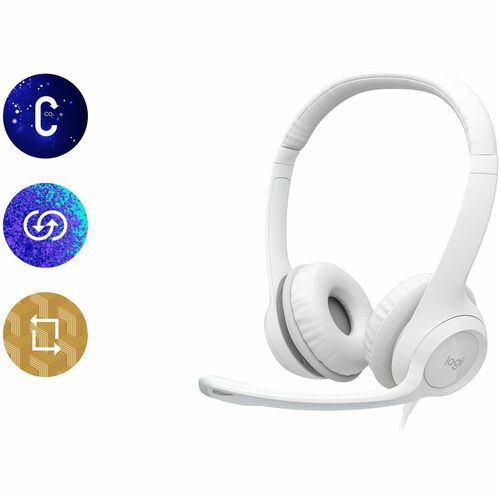 Logitech H390 USB-A Computer Headset - Stereo