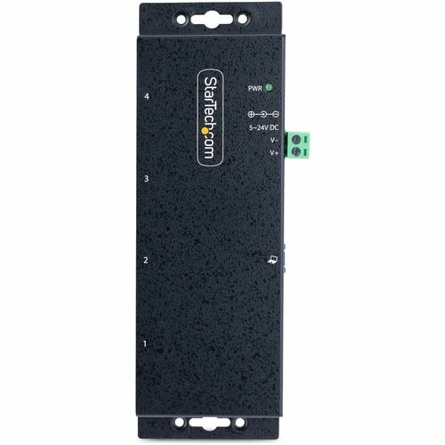 StarTech.com 4-Port Industrial USB 3.0 5Gbps Hub, Rugged USB Hub w/ ES
