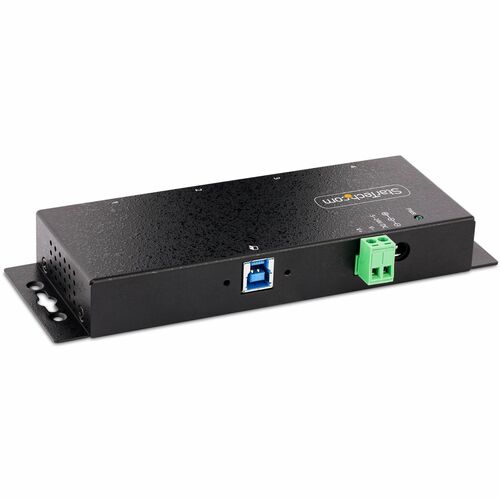 StarTech.com 4-Port Industrial USB 3.0 5Gbps Hub, Rugged USB Hub w/ ES