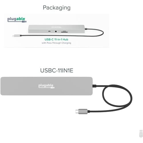 Adaptateur USB-C 11-IN enfichable