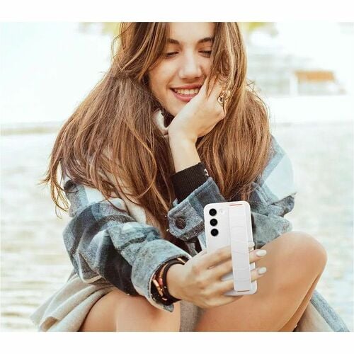 Funda de silicona con agarre para Samsung Galaxy S23