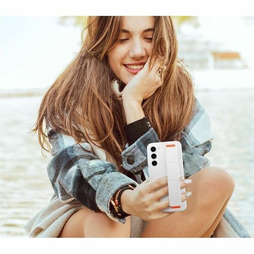 Funda de silicona con agarre para Samsung Galaxy S23+