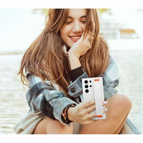 Funda de silicona con agarre para Samsung Galaxy S23 Ultra