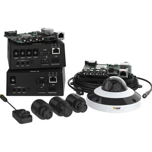 AXIS F7225-RE Indoor/Outdoor Surveillance Camera - Color - H.265, H.264B, H.264H