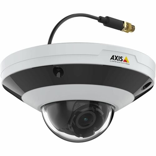 Cámara de vigilancia AXIS F4105-LRE Full HD para interiores y exteriores, color, 8 megapíxeles, domo, W