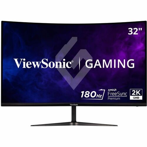 Moniteur LED incurvé WQHD ViewSonic Entertainment VX3218C-2K 32 pouces - 16:9