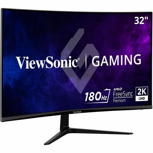 Moniteur LED incurvé WQHD ViewSonic Entertainment VX3218C-2K 32 pouces - 16:9
