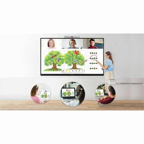 Écran numérique IPS UHD multipoint IR LG 75" série TR3BF-B