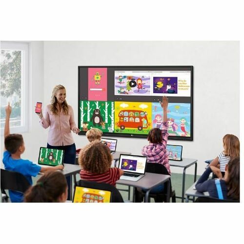 LG 75\" TR3BF-B Series IR Multi-Touch Point UHD IPS Digital Display