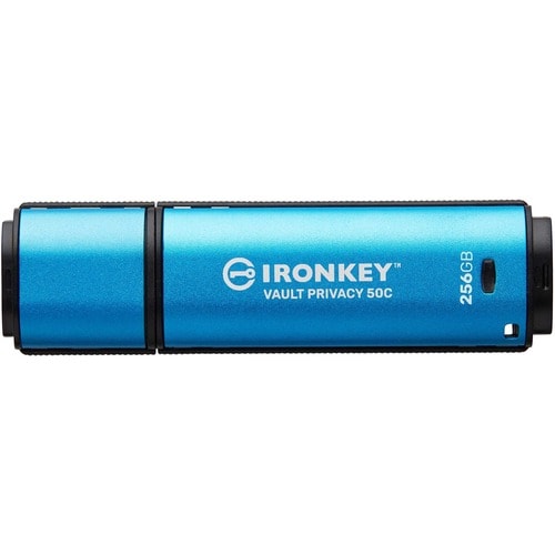 256GB USB-C IRONKEY VAULT PRIVACY 50C AES-256 ENCRYPTED FIPS