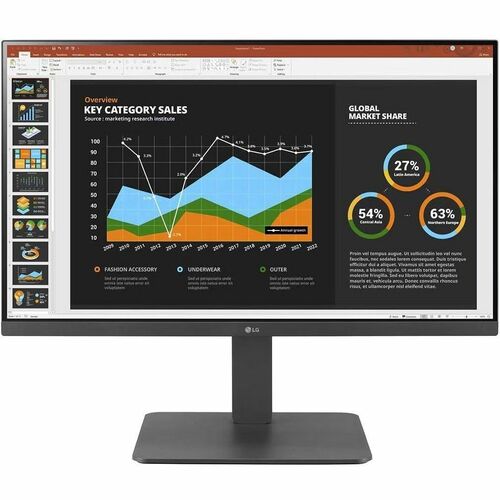 LG 24BR650B-C 24\" Class Full HD LCD Monitor - 16:9