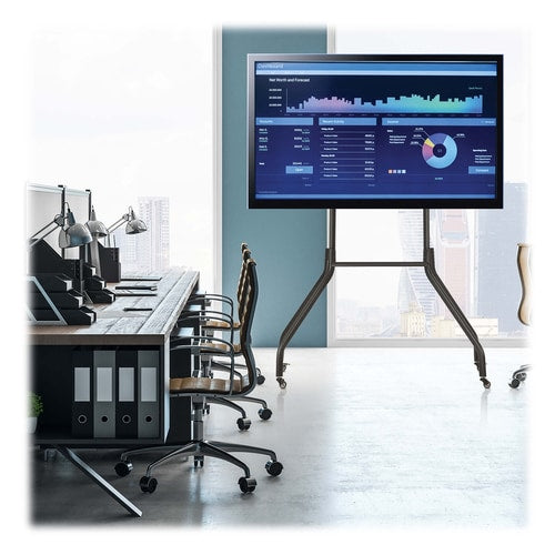 Chariot TV roulant Tripp Lite par Eaton pour téléviseurs de 55" à 85"