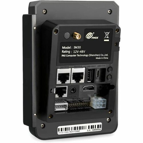 Terminal TPV PAX IM30 - Cortex A53 1,20 GHz - 1 GB LPDDR3 - 8 GB - PAXBiz