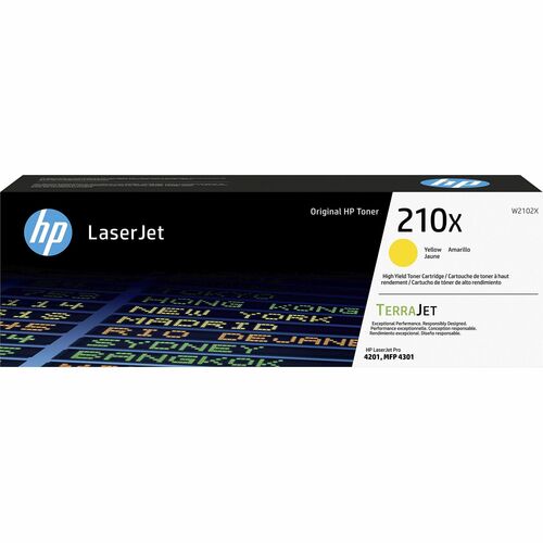 210X YELLOW TONER CARTRIDGE LASERJET