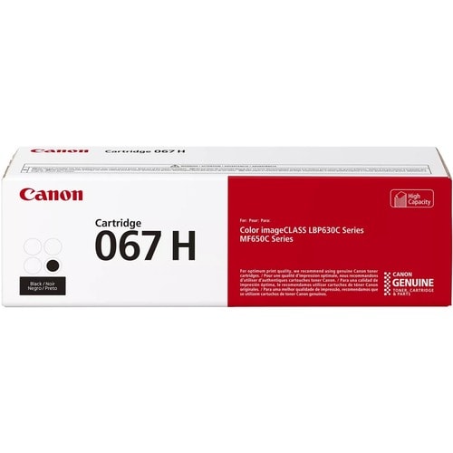 Canon 067 Original High Yield Laser Toner Cartridge - Black