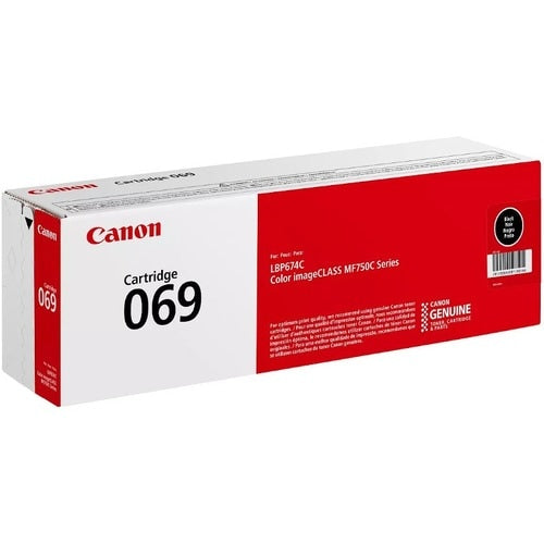 Cartouche de toner laser Canon 069 d'origine à rendement standard - Noir