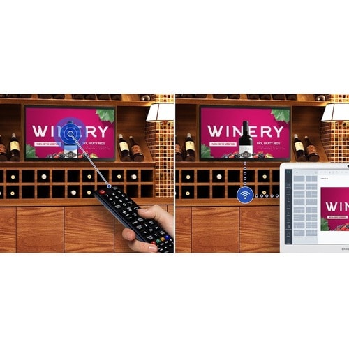 Écran d'affichage numérique Samsung Smart Signage QB24R-TB - LCD 23,8"