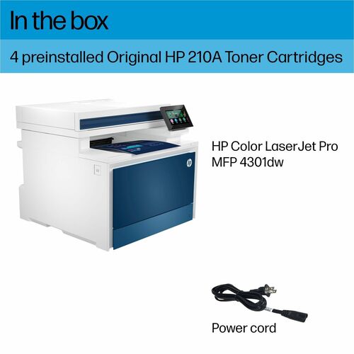 IMPRESORA COLOR LASERJET PRO MFP 4301DW