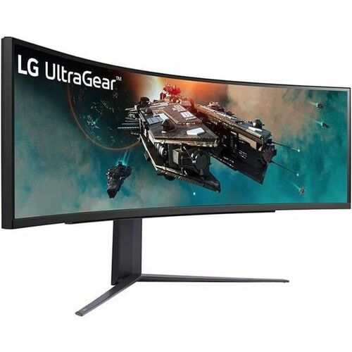LG UltraGear 49GR85DC-B 49\" Class Dual Quad HD (DQHD) Curved Screen Gaming LED Monitor