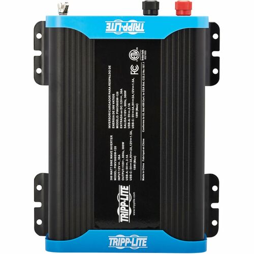 Onduleur compact Tripp Lite by Eaton 300 W - 2 x 5-15R, chargeur USB