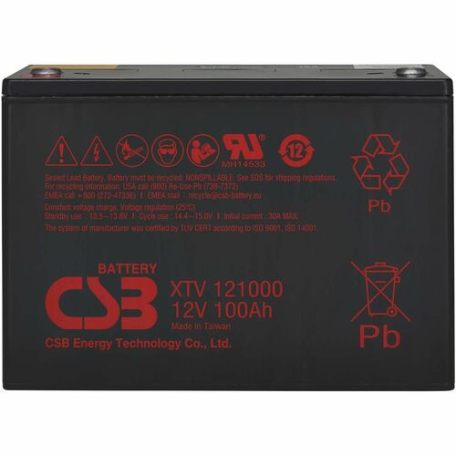 Tripp Lite series UPS Battery Pack - 100000 mAh - 12 V DC - Lead Acid