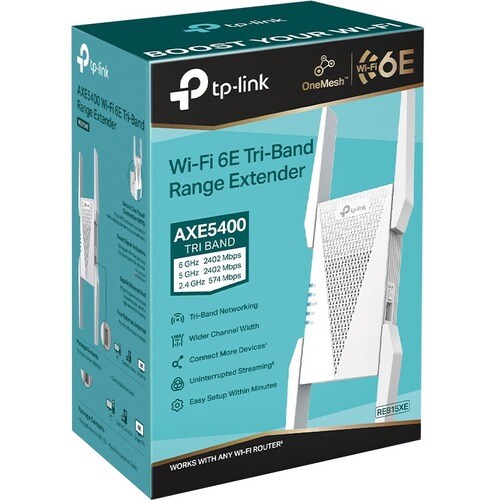 EXTENSOR DE ALCANCE WI-FI 6E AXE5400 ANTENAS EXTERNAS