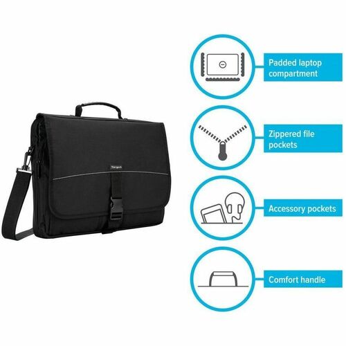 Estuche de transporte Targus TCM004US (Messenger) para 15,6"
