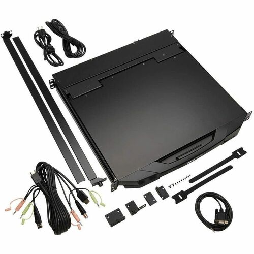 HDMI 1U à faible profondeur, montage en rack, 1U, faible profondeur, 18,5 pouces