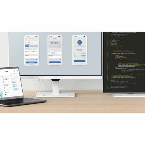 Moniteur LED WQHD BenQ GW3290QT 32 pouces - 16:9 - Blanc